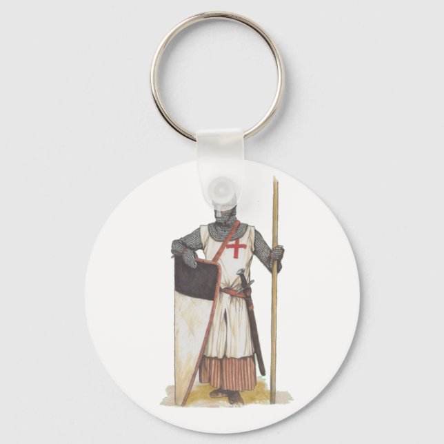 Porte-clés Knight Templar Medieval (Recto)