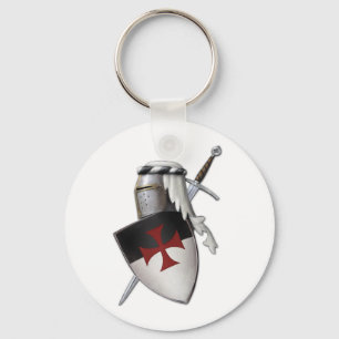 Porte-clés Knights Templar shield