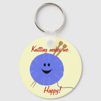 Porte-clés Knit Happy Keychain