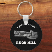 Porte-clés Knob Hill Porte - clé - Blanc sur noir (Front)