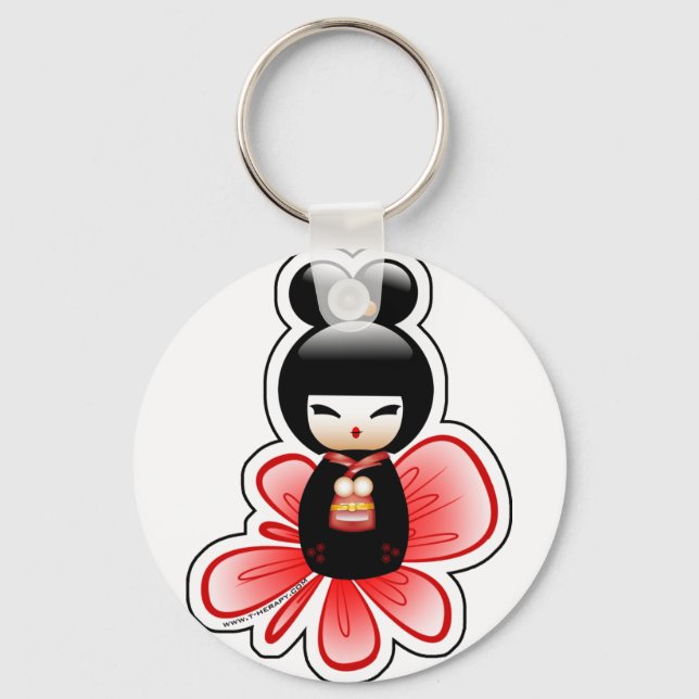 Porte-clés kokeshi-mickey-sfondo-t (Recto)
