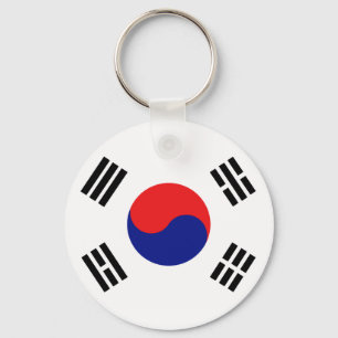 Porte-clés Korean Republic flag of South Korea Tees and gifts