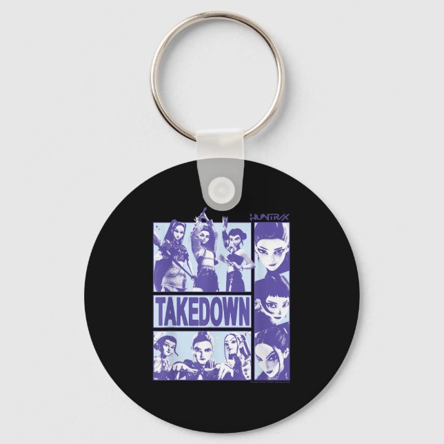 Porte-clés Kp Demon Hunters Halloween Huntrix Takedown Panel  (Recto)