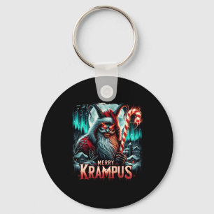 Porte-clés Krampus Dark Joyeux Krampus Mythique Noël Noël Noë