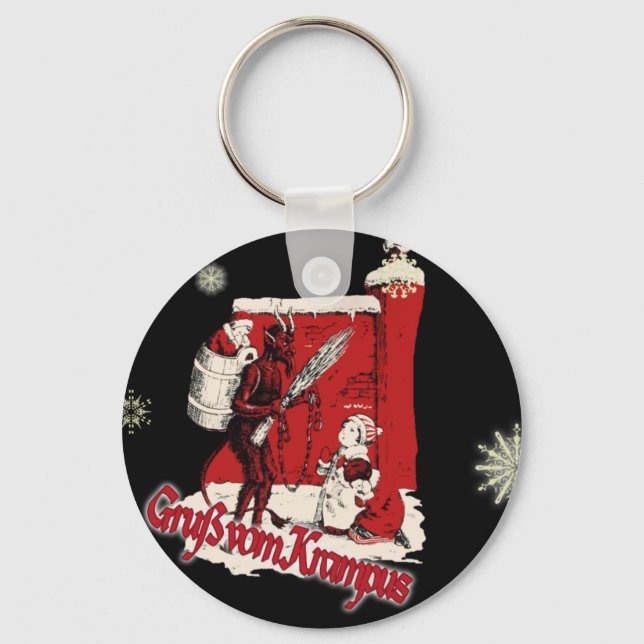 Porte-clés Krampus Snow (Recto)