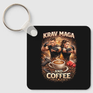 Porte-clés Krav Maga et Café