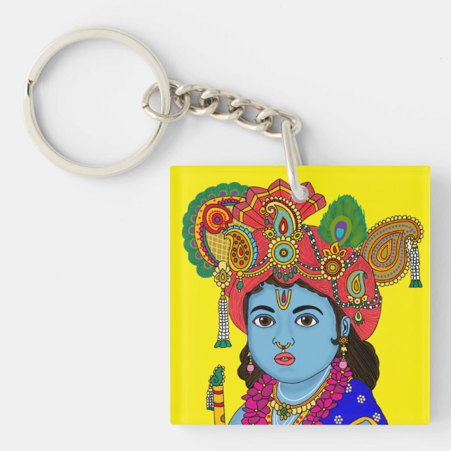 Porte-clés Krishna enfant (Devant)