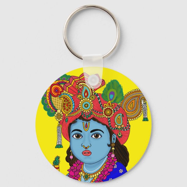 Porte-clés Krishna enfant (Recto)