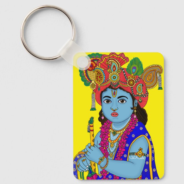 Porte-clés Krishna enfant (Recto)