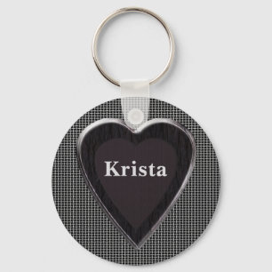 Porte-clés Krista Stole My Heart Keychain