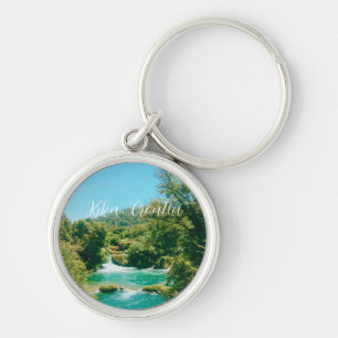 Porte-clés Krka, Croatie Cascade Voyage Souvenir