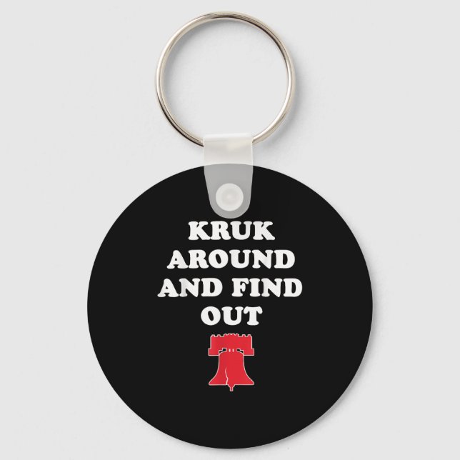 Porte-clés Kruk Autour Et Découvrez (Recto)