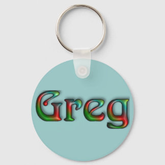 Porte-clés KRW Hippie Groove Nom Porte - clé - Greg