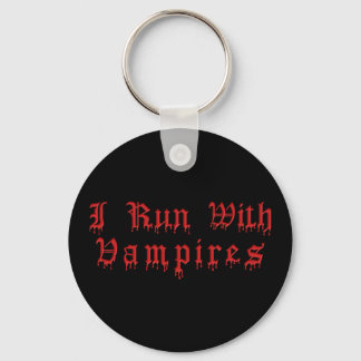 Porte-clés KRW I Run Avec Des Vampires Laissant Du Sang