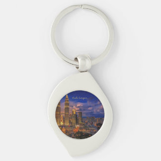 Porte-clés Kuala Lumpur, tours jumelles Petronas,