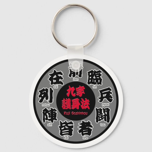 Porte-clés Kuji Goshinhou (九 字 護 法) 01 (Recto)