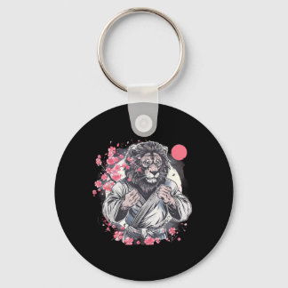 Porte-clés Kung Fu Lion Sakura Mma Kickboxing Judo Taekwondo