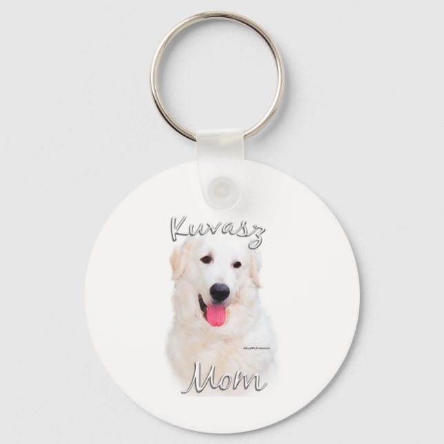 Porte-clés Kuvasz Maman 2 (Recto)