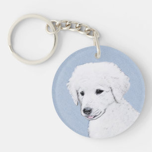 Porte-clés Kuvasz Peinture - Cute Original Chien Art