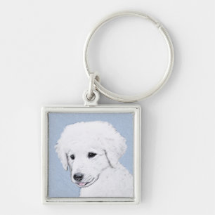 Porte-clés Kuvasz Peinture - Cute Original Chien Art