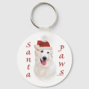 Porte-clés Kuvasz Père Noël Paws