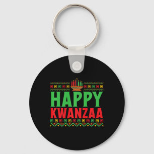 Porte-clés Kwanzaa - Happy Kwanzaa
