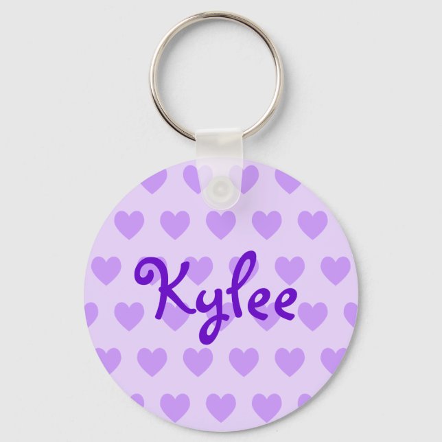 Porte-clés Kylee en violet (Recto)