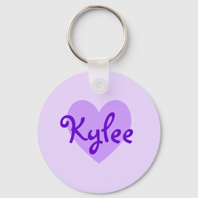 Porte-clés Kylee en violet (Recto)
