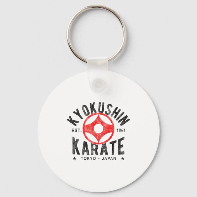Porte-clés Kyokushin Karate Do Martial Arts Japan Tokyo Vinta (Recto)