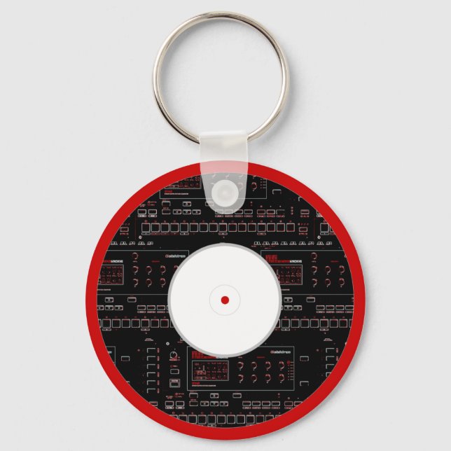 Porte-clés L’électricité de ce Étiquette blanc ! (Recto)