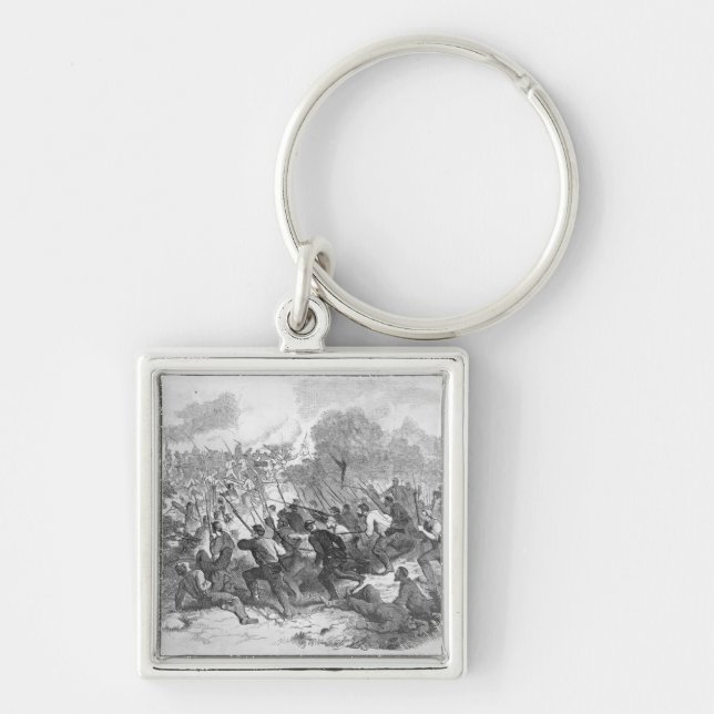 Porte-clés La bataille à la course de Taureau (Devant)