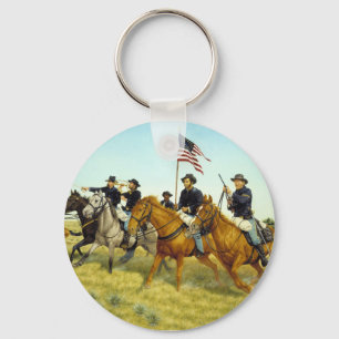 Porte-clés La bataille de la crique de chien de prairie par