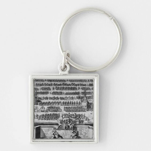 Porte-clés La bataille de Pottava, 1709 (Devant)