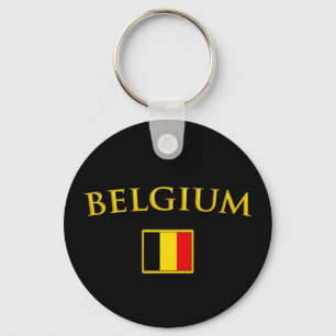 Porte-clés La Belgique d'or