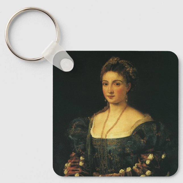 Porte-clés La Bella, Duchesse d'Urbino par Titien (Recto)