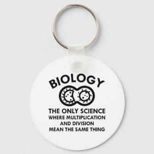 Porte-clés La biologie est dans mes gènes