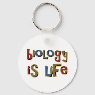Porte-clés La biologie est la vie amusante jeu de mots