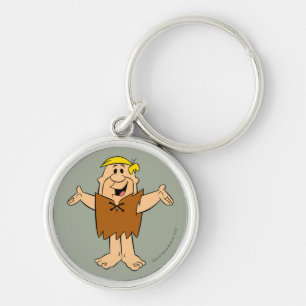 Porte-clés La blocaille de prise de bec des Flintstones