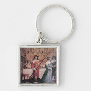 Porte-clés La boule de cour