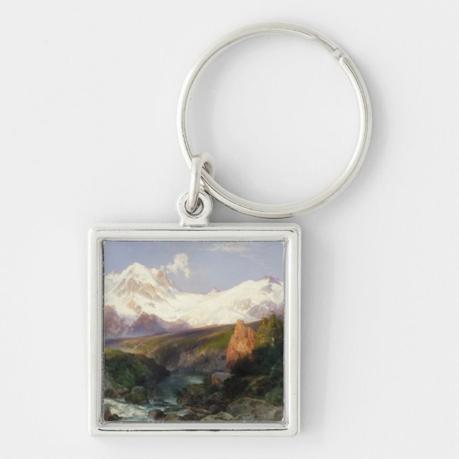 Porte-clés La chaîne de Teton (Devant)