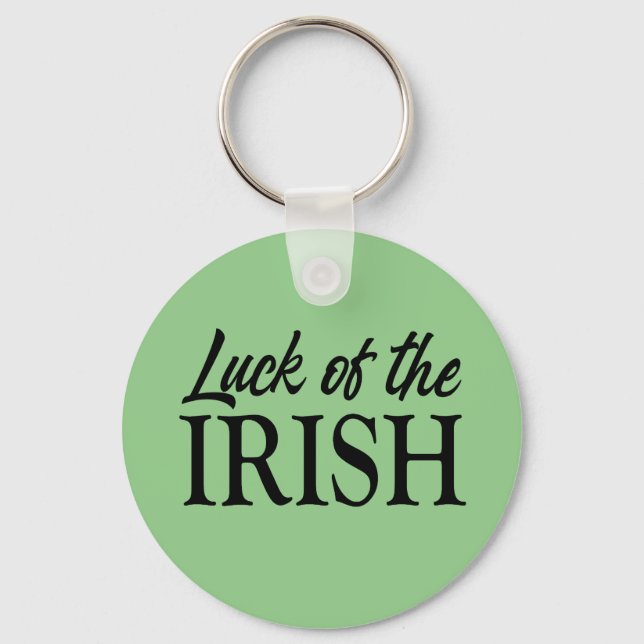 Porte-clés La chance des Irlandais (Recto)