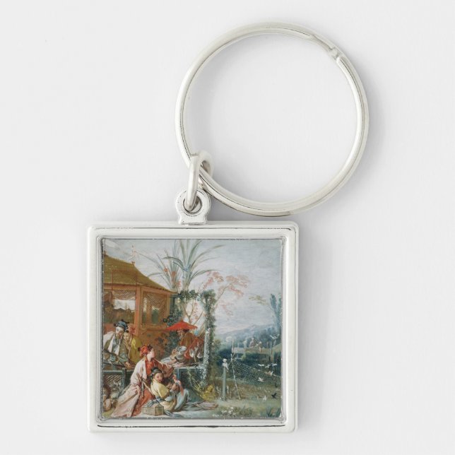 Porte-clés La chasse chinoise, c.1742 (Devant)