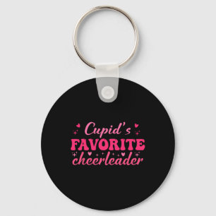Porte-clés La cheerleader préférée de Cupidon pour la Saint-V