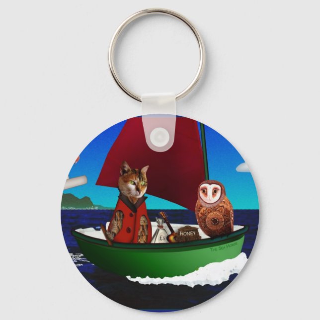 Porte-clés La Chouette et le Porte - clé Pussycat (Recto)