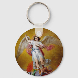 Porte-clés La chute de Lucifer par Antonio Maria Esquivel