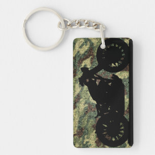 Porte-clés la clé de la moto