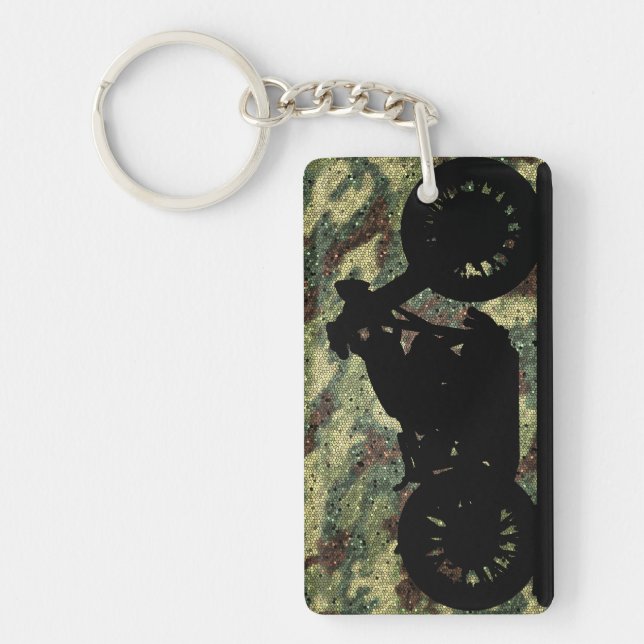 Porte-clés la clé de la moto (Devant)