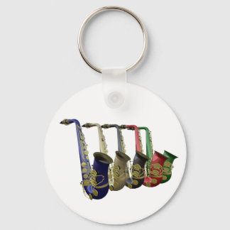 Porte-clés La Clé Du Bon Clavier Saxophone
