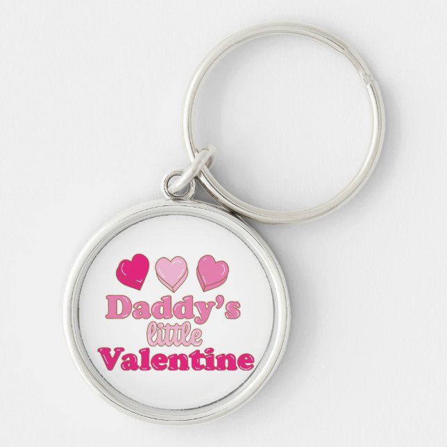 Porte-clés La conception de la petite Saint-Valentin de papa  (Devant)