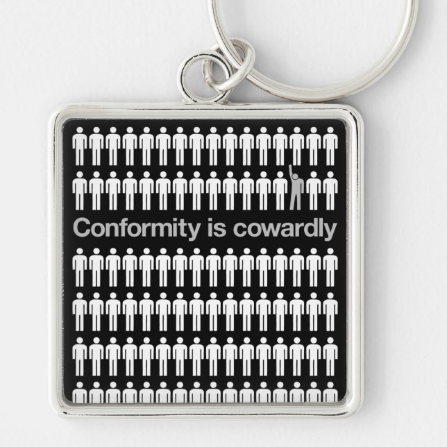 Porte-clés La conformité est porte - clé lâche (Devant)